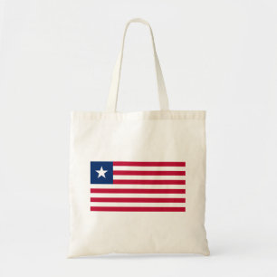 Liberia-Flagge Tragetasche