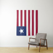 Liberia-Flagge Wandteppich (Beispiel)