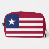 Liberia-Flagge Waschbeutel (Vorderseite)