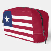 Liberia-Flagge Waschbeutel (Rechte Ecke)