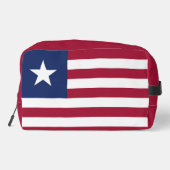 Liberia-Flagge Waschbeutel (Rückseite)