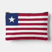 Liberia-Flagge Zubehörtasche (Vorderseite)