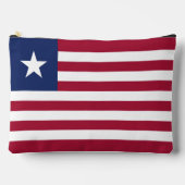 Liberia-Flagge Zubehörtasche (Vorderseite)