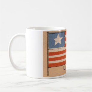 Liberia-Flaggen-Tasse Kaffeetasse