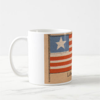 Liberia-Flaggen-Tasse Kaffeetasse