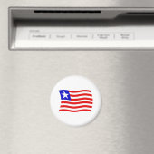 Liberia-Flaggenmagnet Magnet (In Situ (Geschirrspüler))