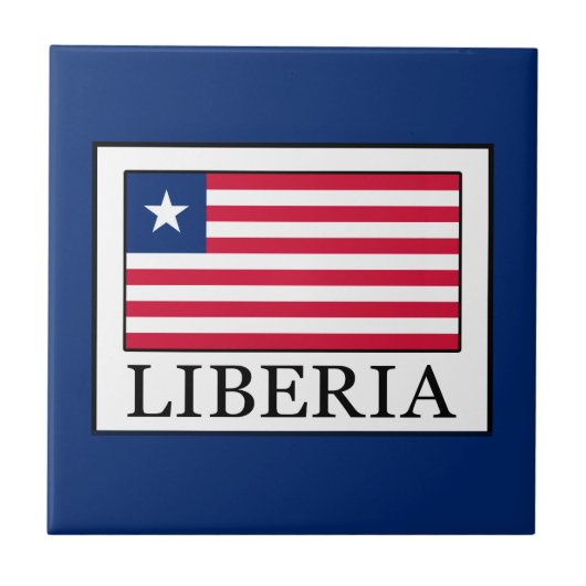 Liberia Fliese (Vorderseite)