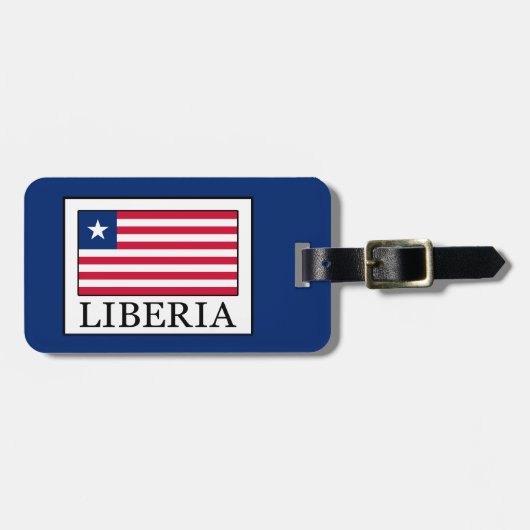 Liberia Gepäckanhänger (Vorderseite horizontal)