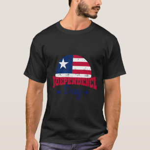 Liberia Independence Day 2023 Liberian Flag T-Shir T-Shirt