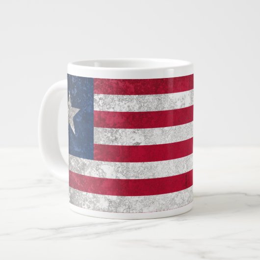 Liberia Jumbo-Tasse (Vorderseite Links)