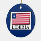 Liberia Keramik Ornament (Links)