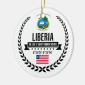 Liberia Keramikornament (Links)