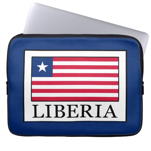 Liberia Laptopschutzhülle (Vorderseite)