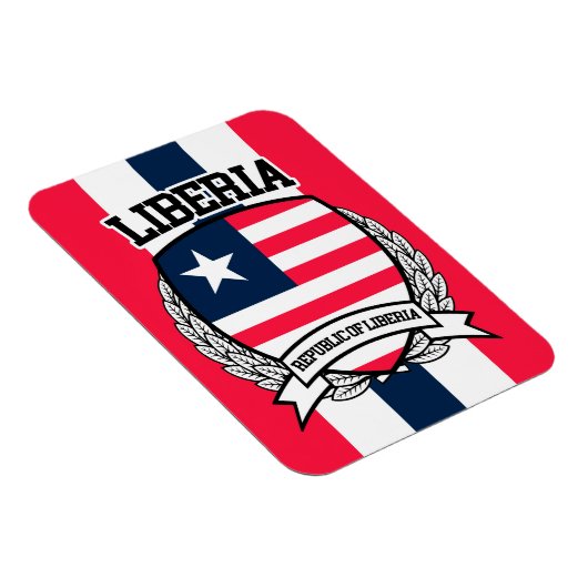 Liberia Magnet (Rechte Seite)
