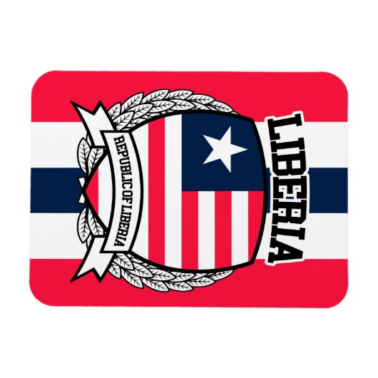 Liberia Magnet (Horizontal)