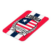 Liberia Magnet (Linke Seite)