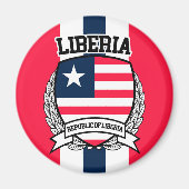 Liberia Magnet (Vorne)