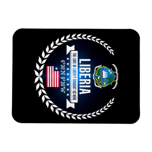Liberia Magnet (Horizontal)
