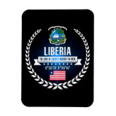 Liberia Magnet (Vertikal)