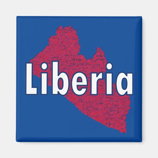 Liberia Magnet (Vorne)