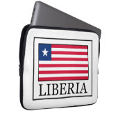 Liberia Notebook-Ärmel Laptopschutzhülle (Vorne Rechts)
