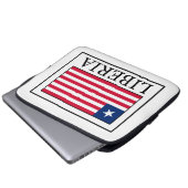 Liberia Notebook-Ärmel Laptopschutzhülle (Vorne Knopf)