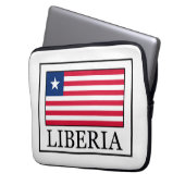 Liberia Notebook-Ärmel Laptopschutzhülle (Vorderseite Links)