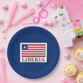 Liberia Pappteller (Party)