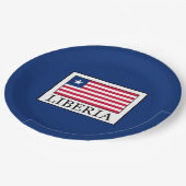 Liberia Pappteller (Schrägansicht)