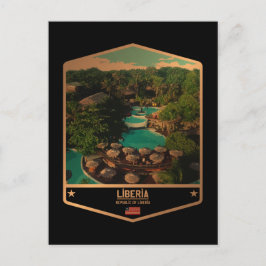 Liberia Postkarte