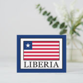 Liberia Postkarte (Stehend Vorderseite)