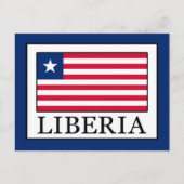 Liberia Postkarte (Vorderseite)