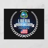 Liberia Postkarte (Vorderseite)