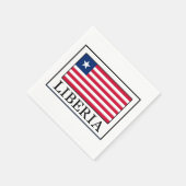 Liberia Serviette (Ecke)