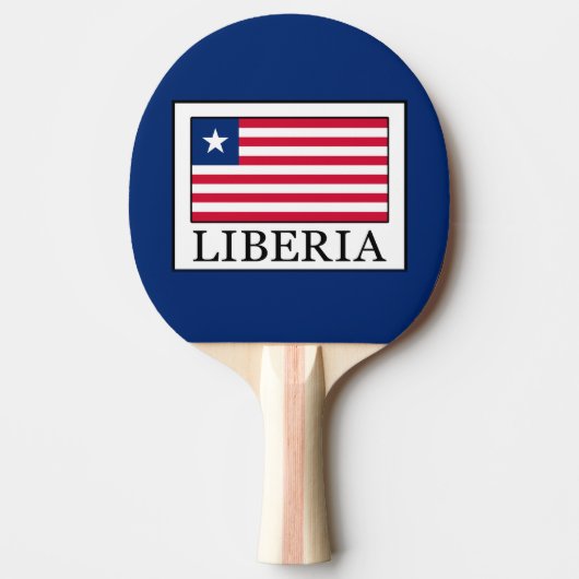Liberia Tischtennis Schläger (Vorderseite)
