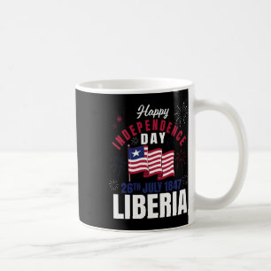 Liberia Unabhängigkeitstag Liberia Liberia Flag Kaffeetasse