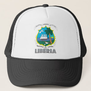 Liberia-Wappen Truckerkappe