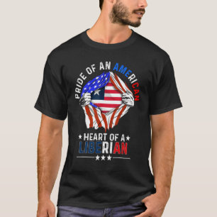 Liberian American America Prix Foreign Country Li T-Shirt