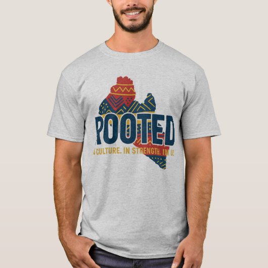 Liberian Rooted in Culture unisex T - Shirt (Vorderseite)