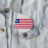Liberianische Flagge (Liberia) Button (Beispiel)