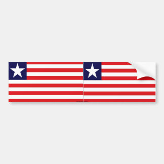 Liberianischer Flaggen-Autoaufkleber Liberias Autoaufkleber