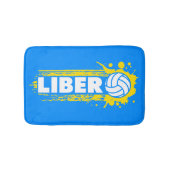 Libero-Volleyball Badematte (Vorderseite)