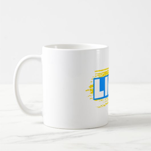 Libero-Volleyball Kaffeetasse (Links)