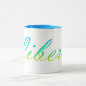 Libertà. Steigungstext Tasse (Zentrum)