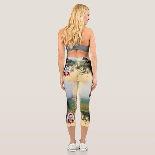 Libertad Capri Leggings (Rückseite)