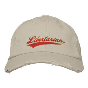 Libertarian Embroided Hat Bestickte Baseballkappe