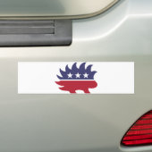 Libertarian Party Porcupine Symbol Autoaufkleber (Auf Auto)