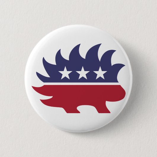 Libertarian Party Porcupine Symbol Button (Vorderseite)