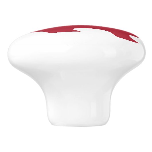 Libertarian Party Porcupine Symbol Keramikknauf (Seitenansicht)