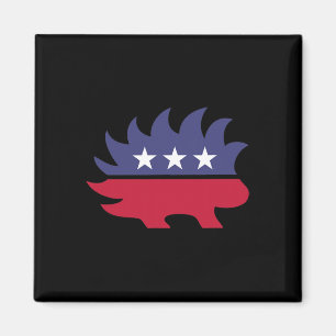Libertarian Porcupine Präsidentschaftswahl 2020 Ko Magnet